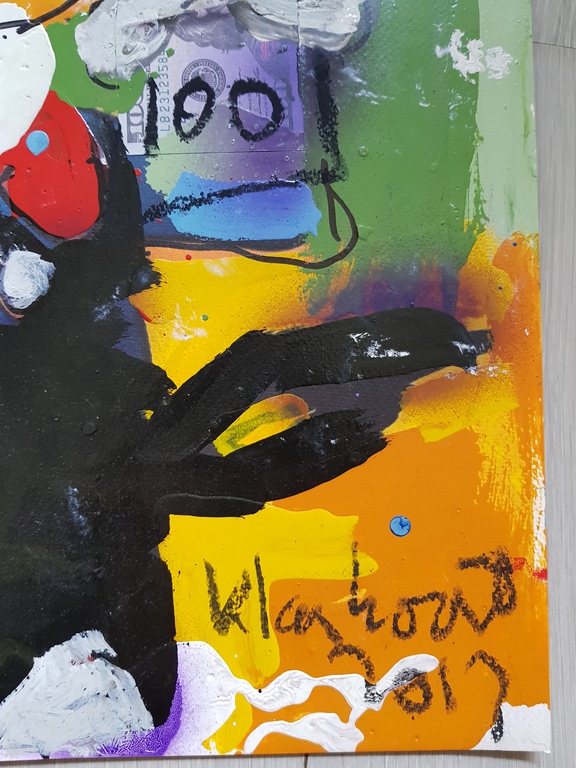 Peter Klashorst - origineel werk - serie Mickey Mouse i.c.m. serie Dagobert Duck kopen? Bied vanaf 1!