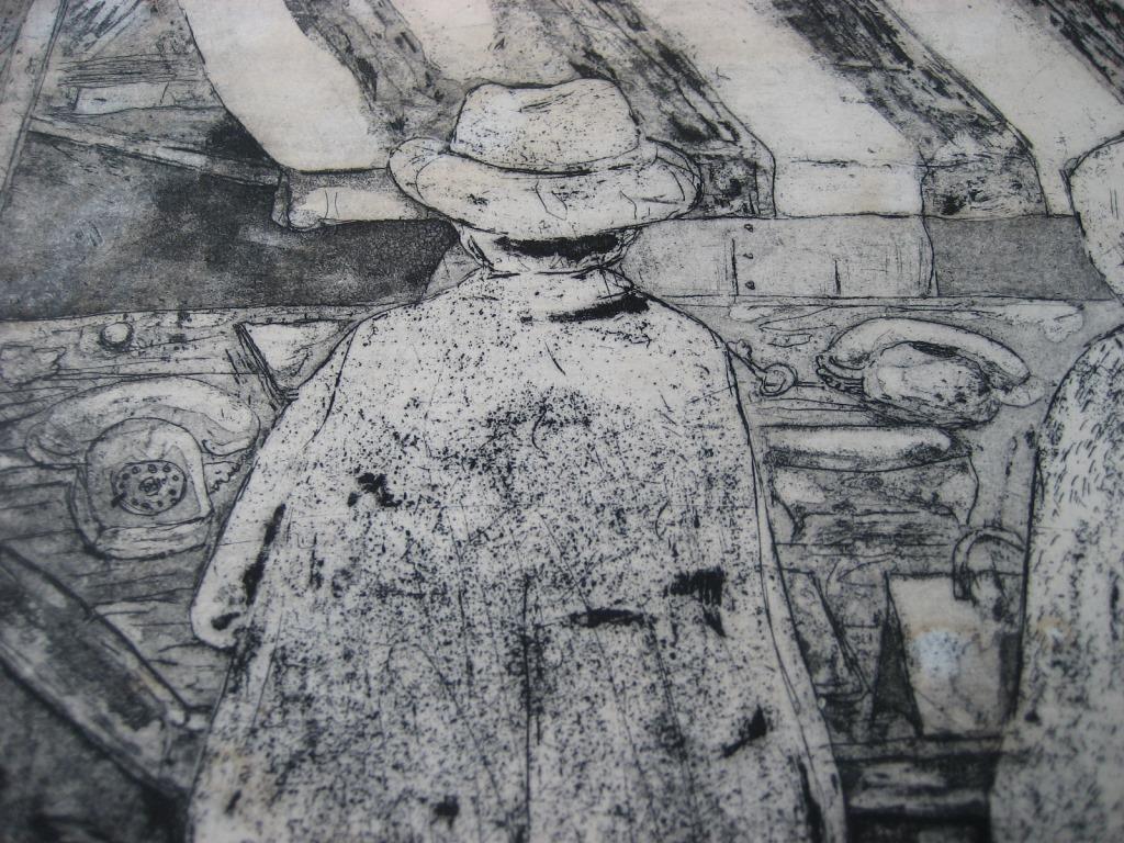 Loes de Haan Ets uit 1978 De Geldmarkt kopen? Bied vanaf 1!