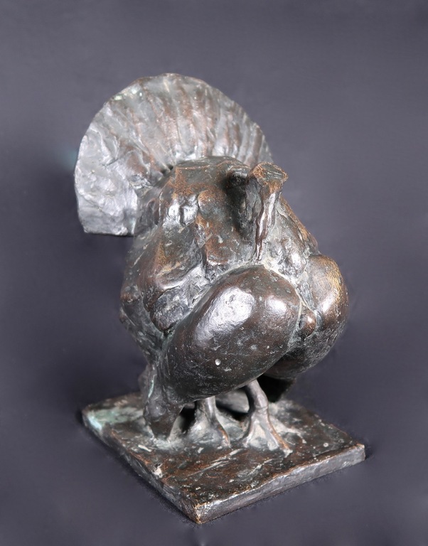 Monica van Panthaleon van Eck: Bronzen beeld, Kalkoen verkocht voor € 132!