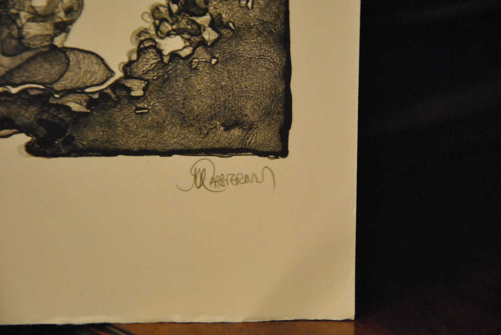 Maurice PASTERNAK,litho, Mens en omgeving kopen? Bied vanaf 1!