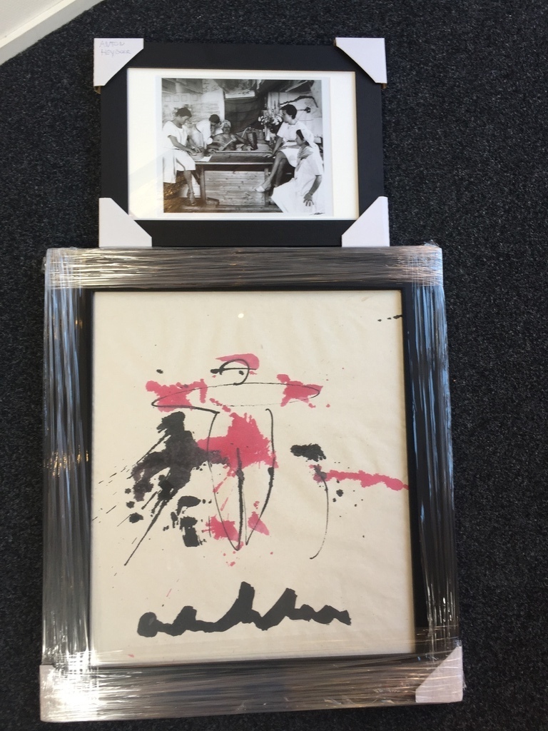 1 X ANTON HEYBOER, speciaal werk ! en Foto van Nico Koster. verkocht voor € 199!