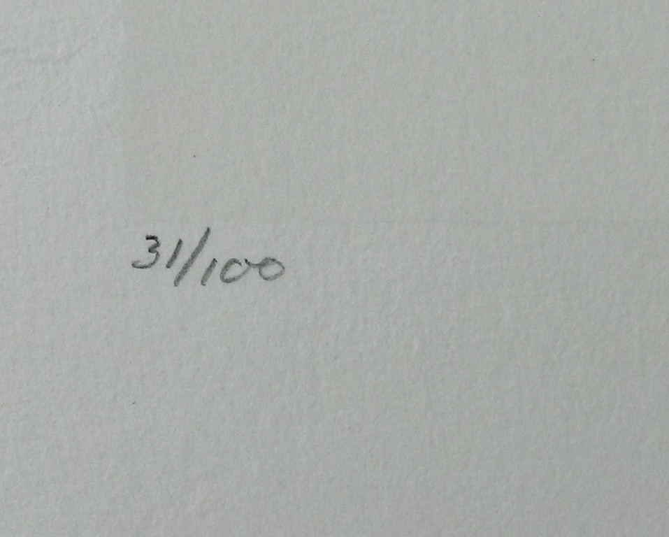 Metten Koornstra - litho - zonder titel - niet ingelijst kopen? Bied vanaf 40!