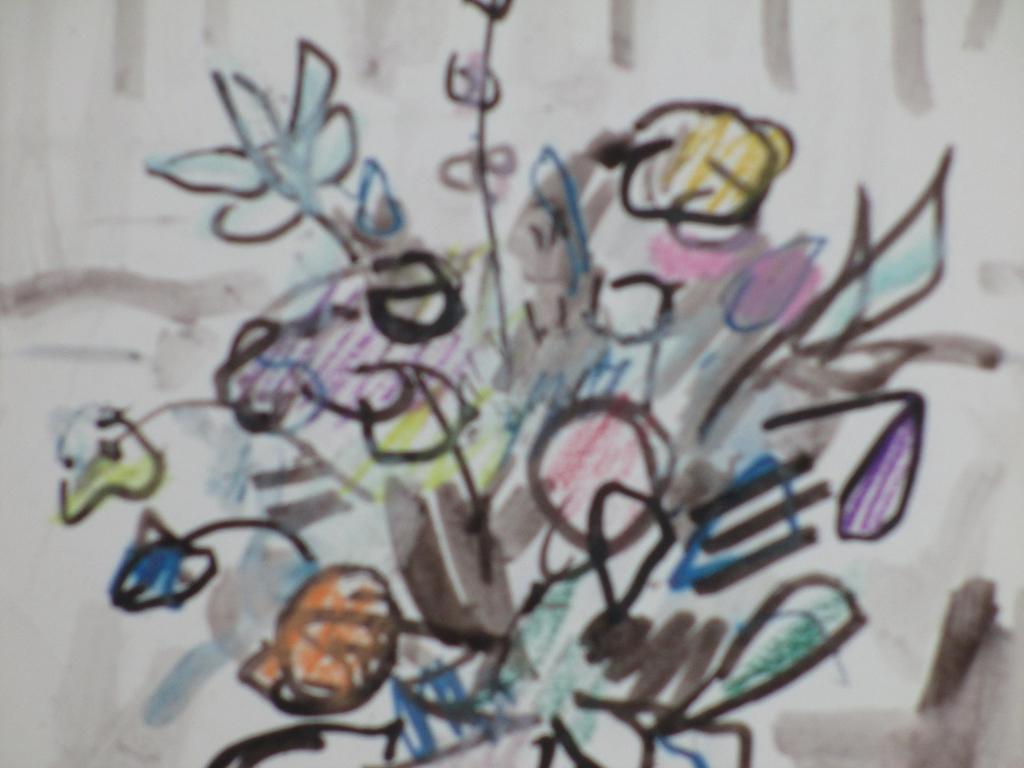 Luciano Albertini, Vaso di Flori, Gemengde techniek kopen? Bied vanaf 35!