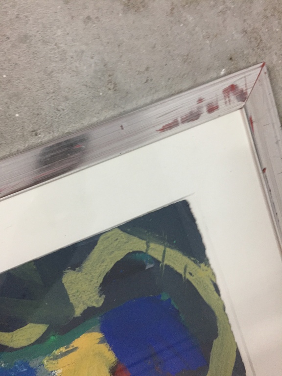 Dominique Chan acryl op papier. Gesigneerd. kopen? Bied vanaf 1!