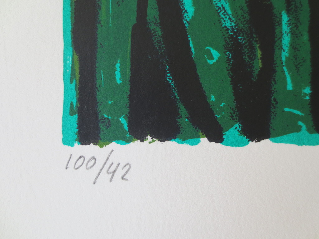 Jocke Overwater - gesigneerde zeefdruk - Tulpen - 1999 kopen? Bied vanaf 1!