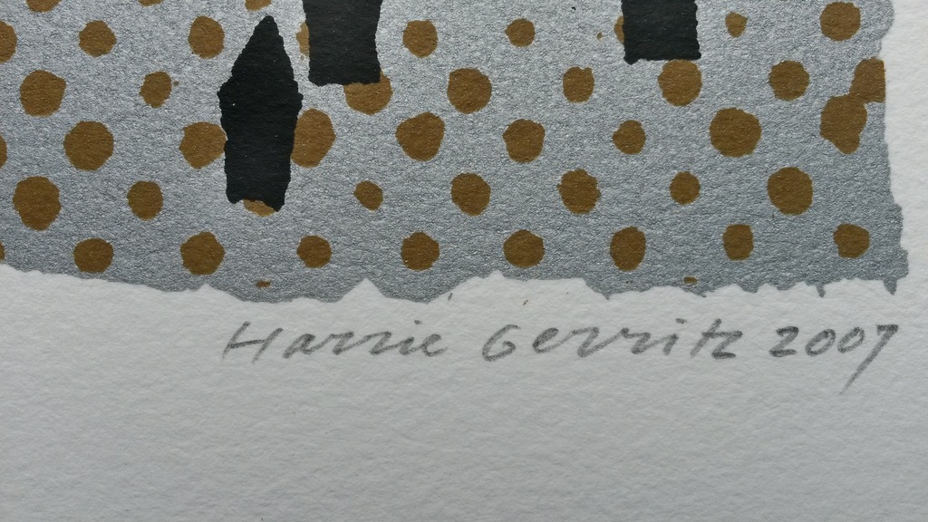 Harrie Gerritz - White Tower - zeefdruk kopen? Bied vanaf 35!