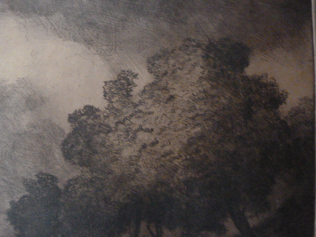 Martin van Waning ( 1889 - 1972 ) - ets - landschap. kopen? Bied vanaf 1!