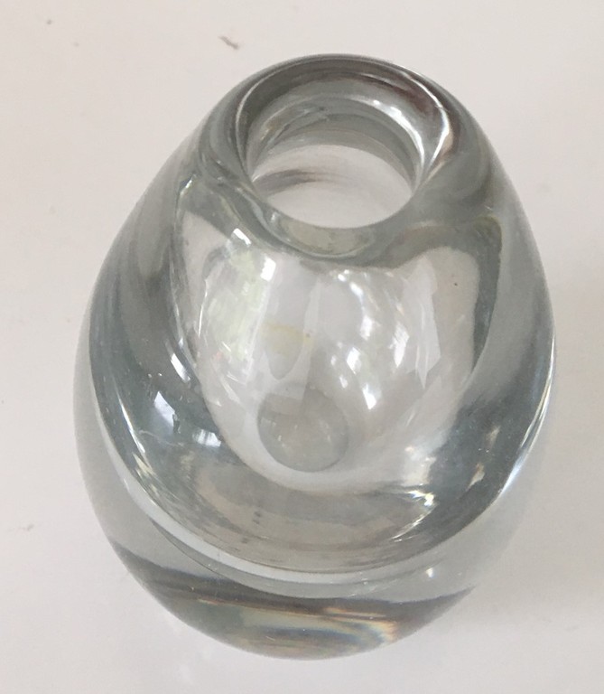 Floris Meydam voor Leerdam - dikwandig blankglazen + spijkerasbakje kopen? Bied vanaf 25!