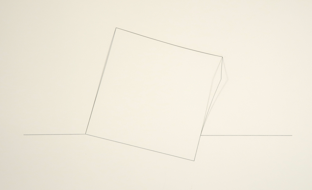Marijke de Goey: Gemengde techniek/sculptuur op papier, Zonder titel verkocht voor € 60!