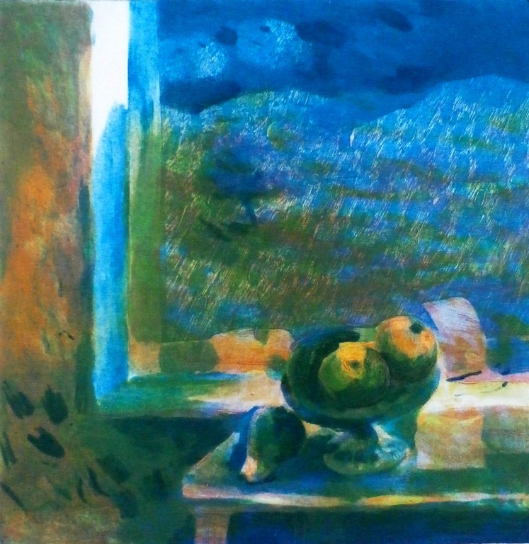 Elmar Gille - grote ets: Il Temporale verkocht voor € 75!