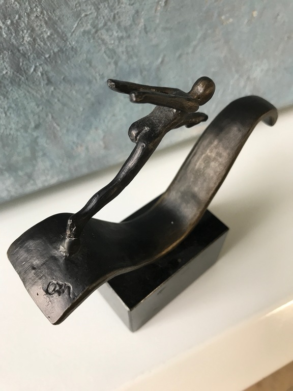 Corry Ammerlaan - Gesigneerd verbronst beeld op marmeren sokkel kopen? Bied vanaf 1!