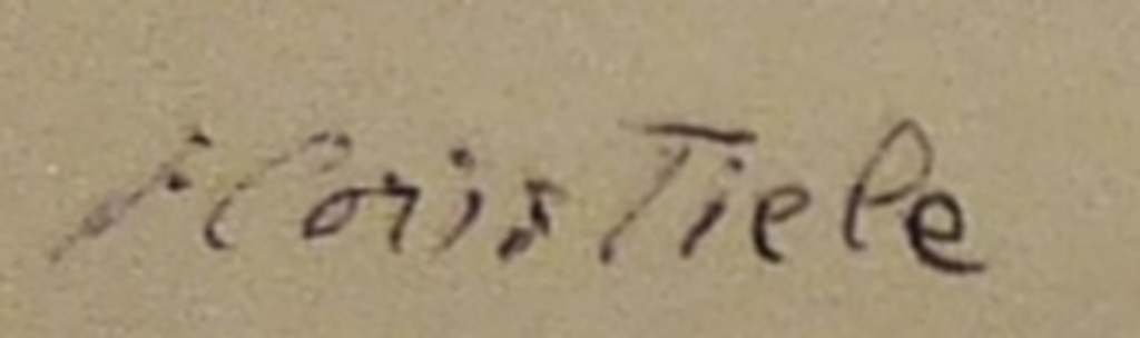 Floris Tiele - Floris Jan Tiele, Tekening, Bruggetje Giethoorn 1945 kopen? Bied vanaf 15!