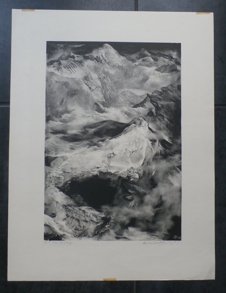 Aart van Dobbenburgh - Litho - 16e landschap - 1956 kopen? Bied vanaf 45!