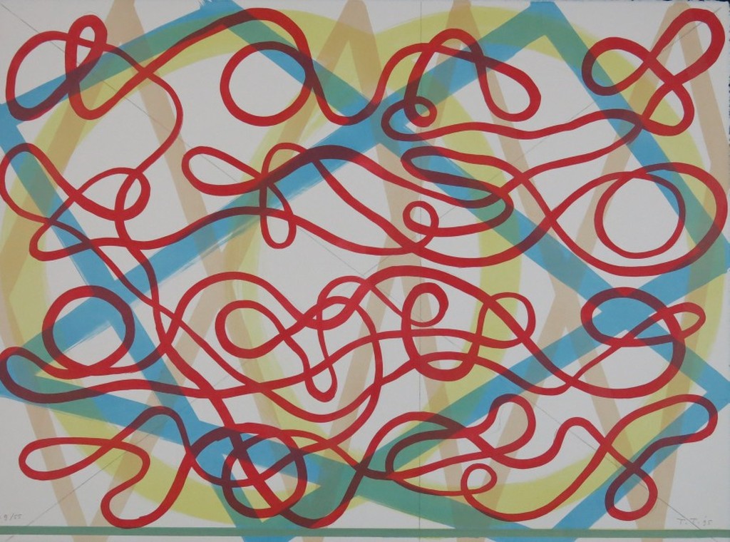 Toon Teeken: Zeefdruk, Zonder titel I kopen? Bied vanaf 1!