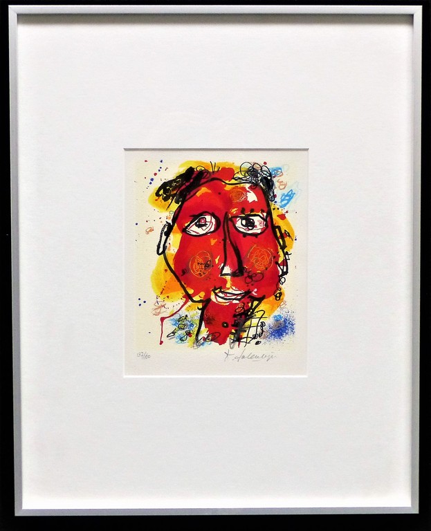 Kees Salentijn,Litho,Ingelijst,Handgesigneerd kopen? Bied vanaf 80!