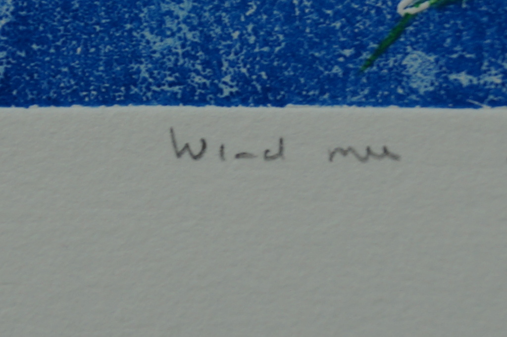 Lia van Leeuwen - twee gesigneerde etsen - roeien met de riemen -  wind mee kopen? Bied vanaf 1!