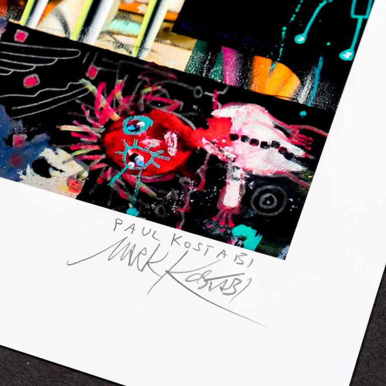 AcheterMark Kostabi + Paul Kostabi - Playing under Supervision? Enchérissez de 90!