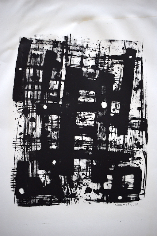 Wim Motz: Lithografie verkocht voor € 75!