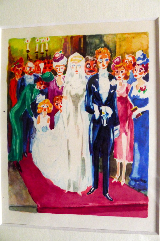 Kees van Dongen,ingelijste neogravure uit  kopen? Bied vanaf 35!