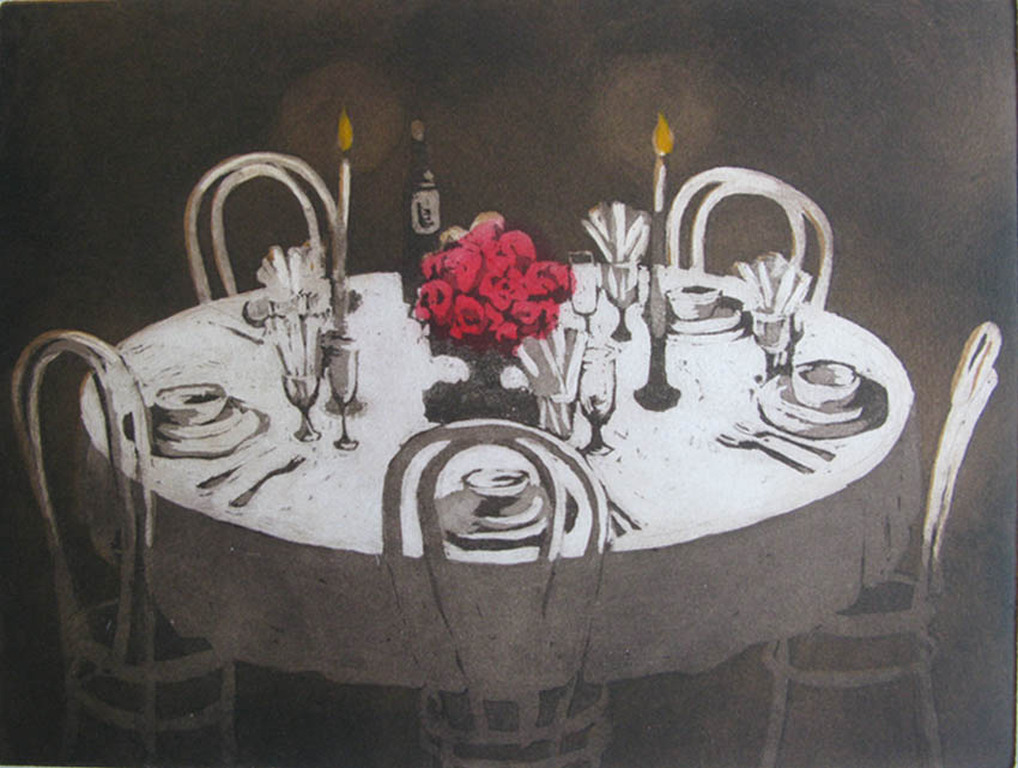 Willy Belinfante - VOOR HET DINER - kleurets kopen? Bied vanaf 1!