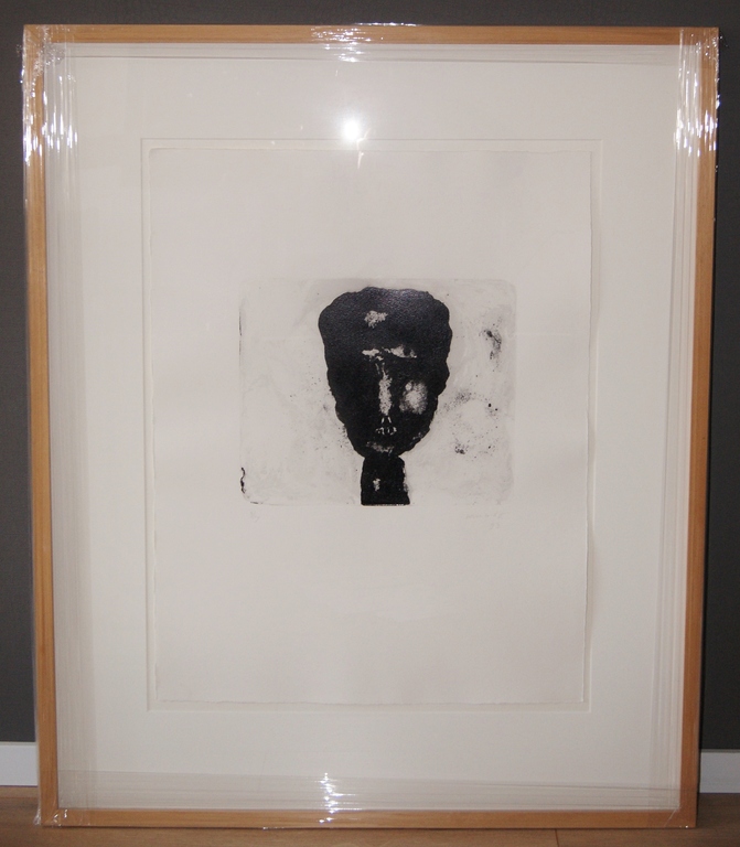 Armando gesigneerde litho 'Der Kopf' uit 1993. kopen? Bied vanaf 450!