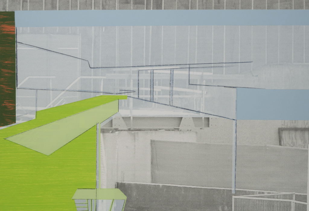 Liesbeth Doornbosch: Zeefdruk, Z.T. - Ingelijst kopen? Bied vanaf 70!