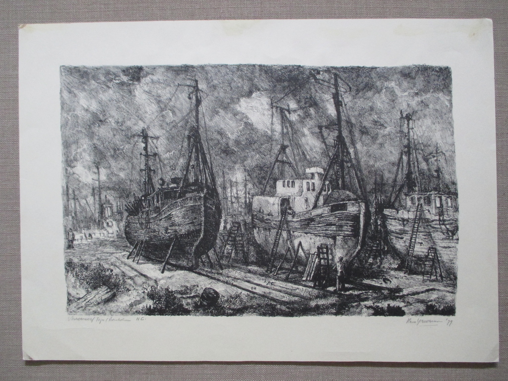 Onbekend gesigneerd, litho "Hamlet" '93 kopen? Bied vanaf 1!