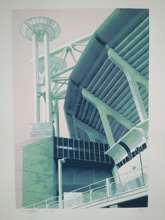 Ton Noppers. Zeefdruk. Arena Amsterdam. kopen? Bied vanaf 1!