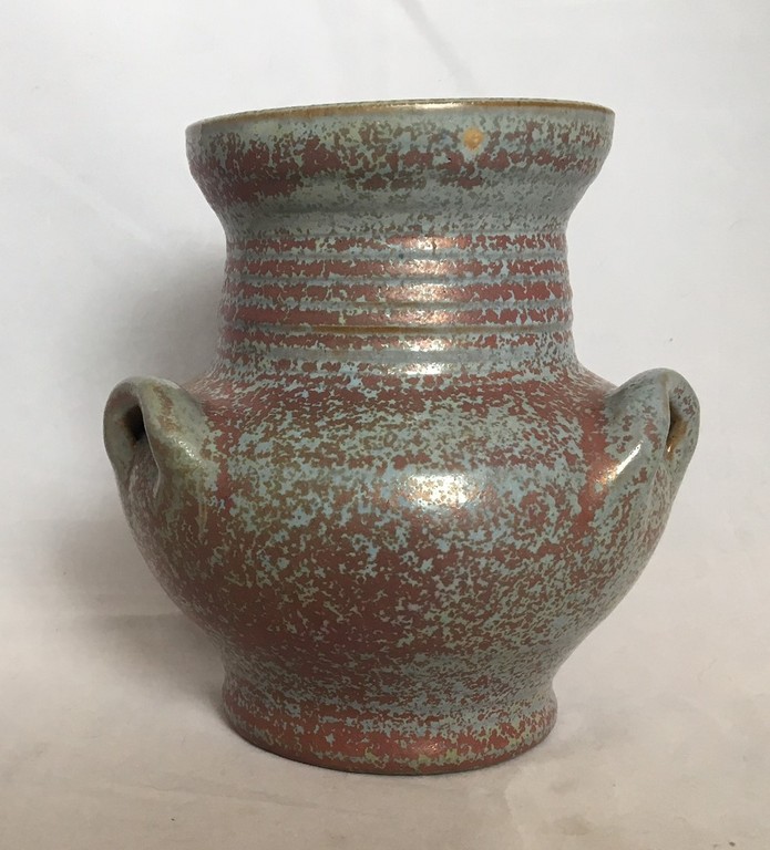 De Olde Kruyk (D.O.K.) Amphoor vaas met lusterglazuur kopen? Bied vanaf 15!