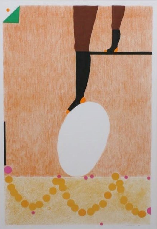 CARIN UNVERZAGT   Gr Zeefdruk  BEINE  uit 2002  Handgesigneerd kopen? Bied vanaf 35!