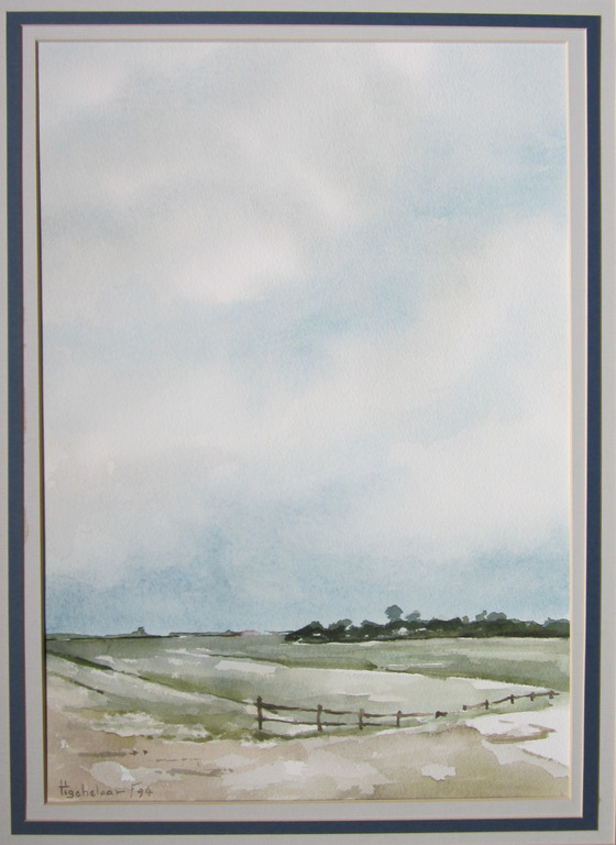 André Tigchelaar:Aquarel, Landschap kopen? Bied vanaf 1!