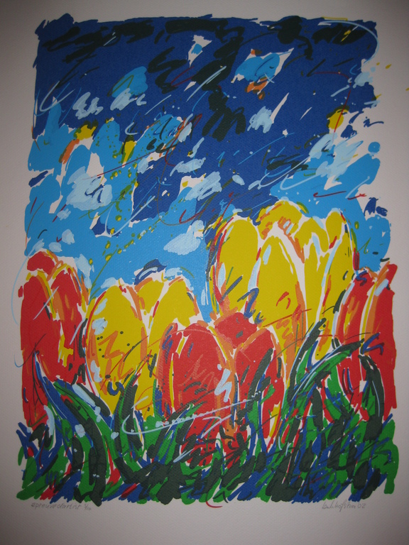 Grafiek van Henk Hofstra - Tulpen e.a. 3/10 kopen? Bied vanaf 35!