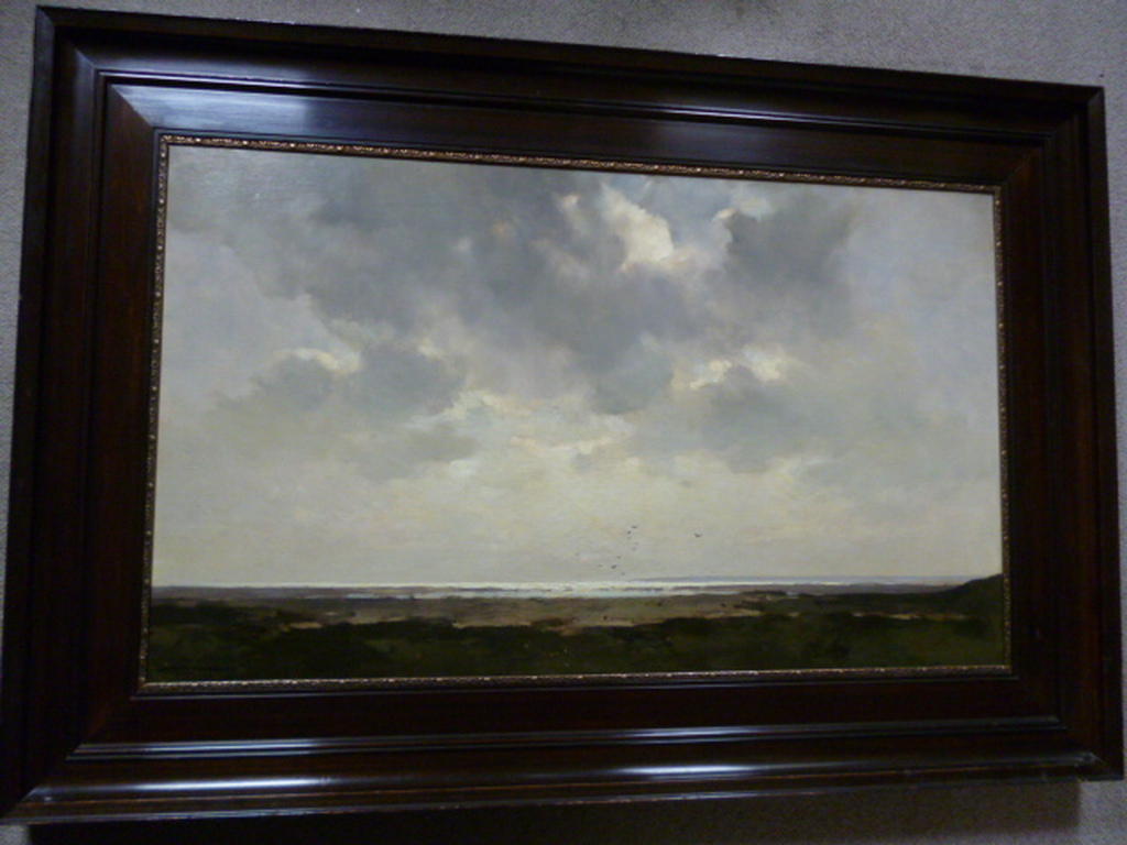 L.W.R. Wenckebach - olieverf - Texel (Slufter) kopen? Bied vanaf 1495!