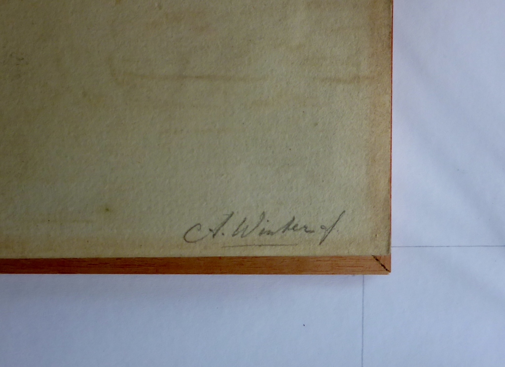 Mooie deels ingekleurde aquarel  kopen? Bied vanaf 115!