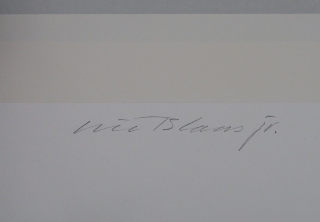 Nic Blans: Zeefdruk, Zonder titel kopen? Bied vanaf 1!