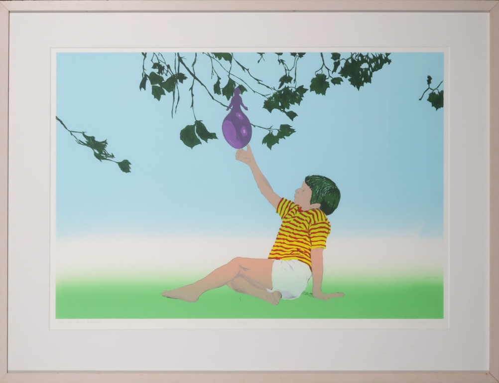 Jos van der Sommen: Litho, Later - Ingelijst kopen? Bied vanaf 1!