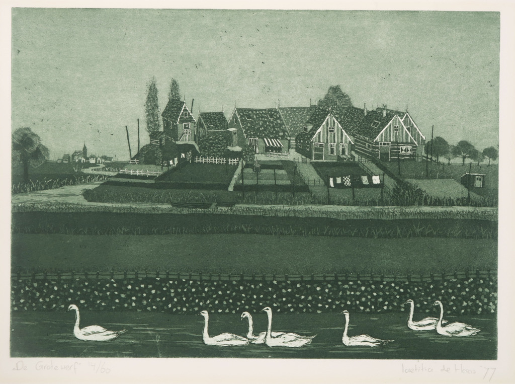 Laetitia de Haas: Ets en aquatint, De grote werf kopen? Bied vanaf 1!