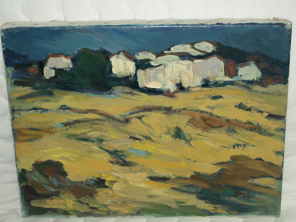 SIMON KOK – Olieverf  – Andalusië  – Gesigneerd - ca 1975  kopen? Bied vanaf 1!