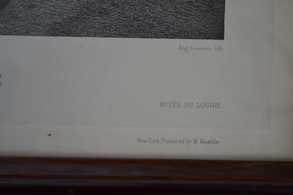 Goupil et Ce (1858) - Lithografie - De Madonna van Sevilla (naar Murillo) kopen? Bied vanaf 1!