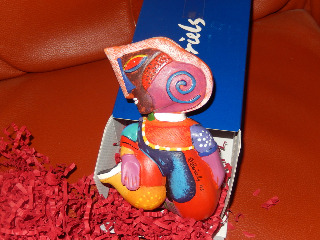 Clemens Briels: Statue of liberality - gesigneerde sculptuur - 2003 kopen? Bied vanaf 1!