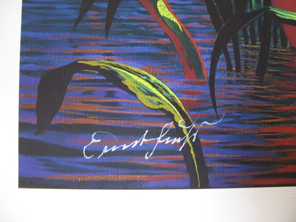 Ernst Fuchs, Dianah, Giclée op canvas kopen? Bied vanaf 75!