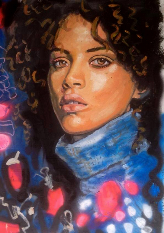 Peter Klashorst - Ebony Babes III kopen? Bied vanaf 1!
