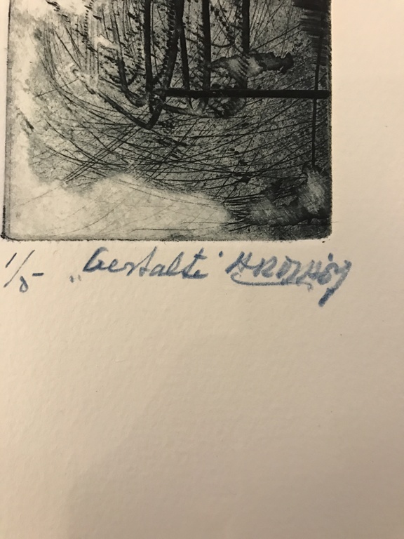 Ad Arma  1 x ets, origineel werk    kopen? Bied vanaf 1!