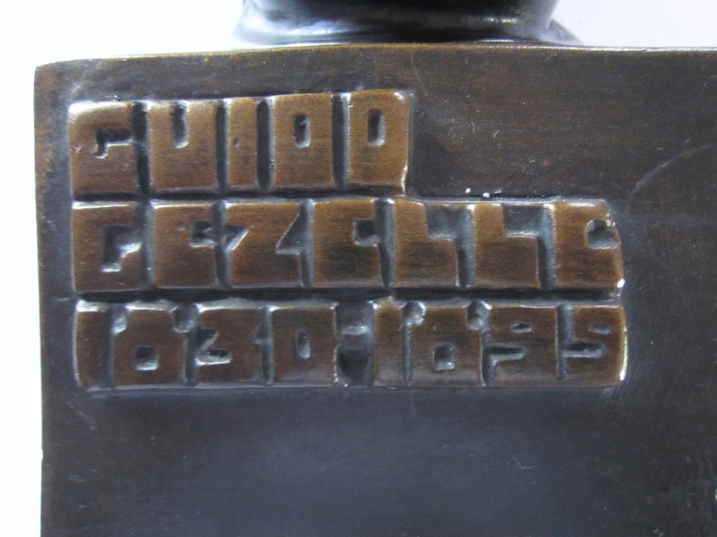 Art Deco buste - Guido Gezelle - gips kopen? Bied vanaf 1!