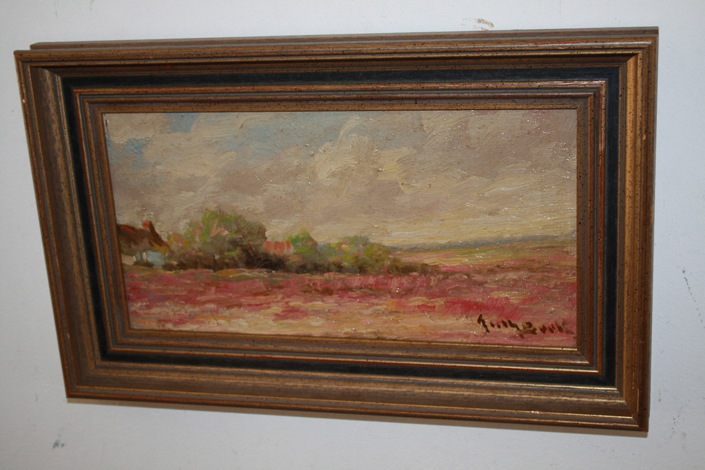 KLEURIG LANDSCHAP BIJ HAARLEM  van anth van BEEK kopen? Bied vanaf 1!