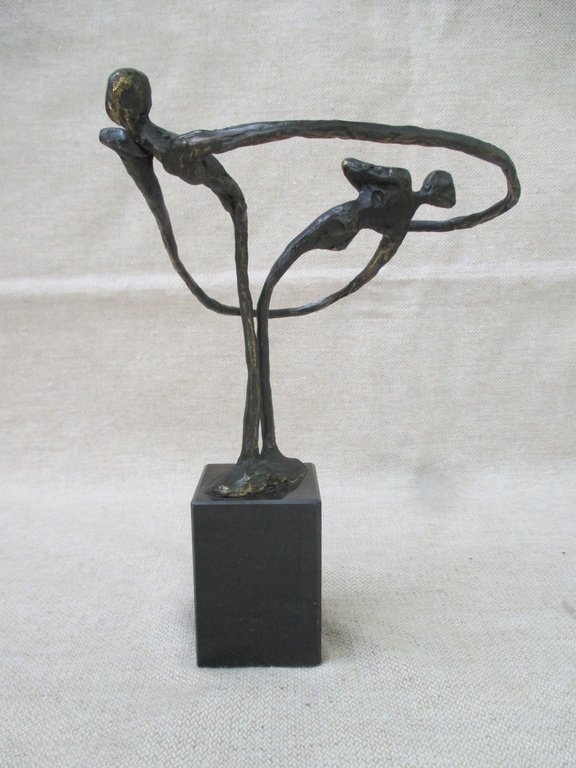 Ger van Tankeren: Verbronsd sculptuur, Heart to Heart kopen? Bied vanaf 25!