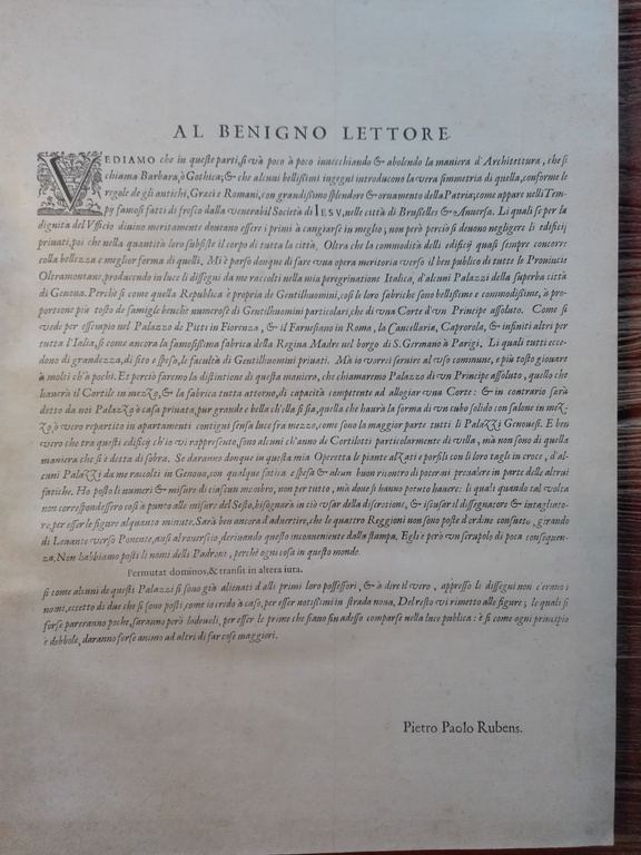 P.P. Rubens, Palazzi moderni die Genova, genummerde oplage kopen? Bied vanaf 30!