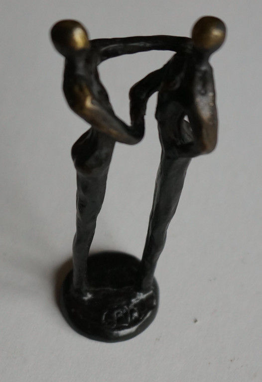 Corry Ammerlaan "de handdruk" bronzen beeldje kopen? Bied vanaf 30!