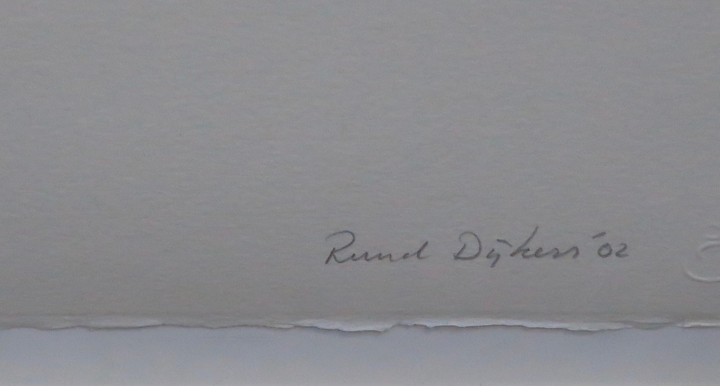 Ruud Dijkers: Zeefdruk, Zonder titel -Ingelijst kopen? Bied vanaf 1!