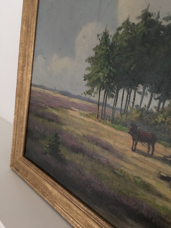 HOUTHAKKERS met PAARDEN OP DE HEIDE MET MALLEJAN  kopen? Bied vanaf 1!